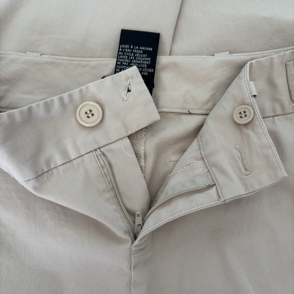 Jacob Women's Size 5/6 Pant Wide Leg Trouser Khaki Business Casual Office Chic - Picture 10 of 12